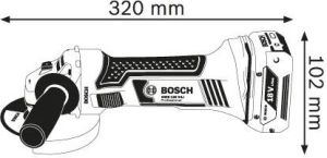 Szlifierka Bosch GWS 18 V-LI 5
