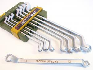 Proxxon Zestaw kluczy oczkowych odgiętych Slim Line 6-22mm 8szt. (PR23810) 2