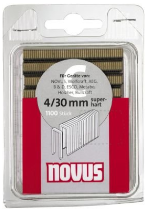 Novus Zszywki wąskie typ C 4/18mm 1100szt. 042-0391 1