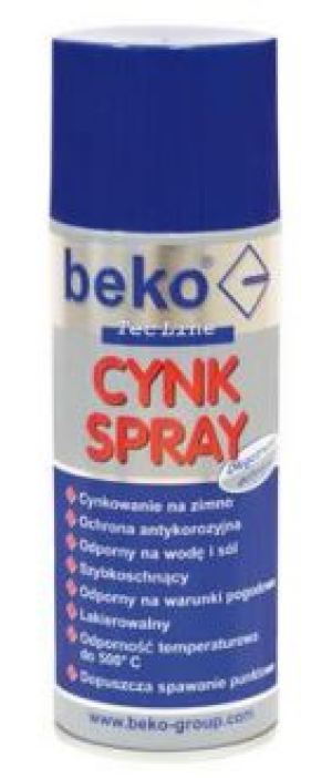 Beko Cynk w sprayu 400ml TecLine - 295 1 400 1