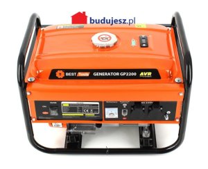Agregat Best-Tools Generator prądu BEST-GP2200 2,2kW 2 gniazda 230V AVR 2