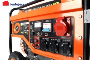 Agregat Best-Tools Generator prądu 5,5kW 3 gniazda 230V 1 gniazdo 400V AVR (BEST-GP5500K3) 4