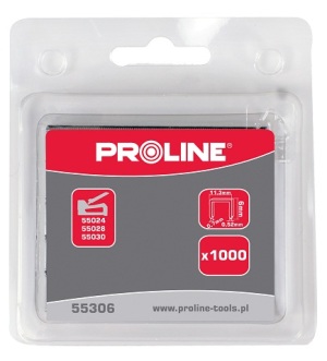 Pro-Line Zszywki hartowane typ A53 10mm 1000szt. (55310) 1
