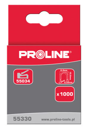 Pro-Line Zszywki hartowane półokrągłe 10mm 1000szt. - 55330 1