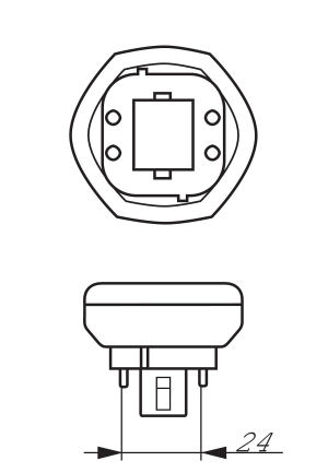 Świetlówka kompaktowa Philips Master PL-T26 GX24q-3 26W (871150061125370) 3