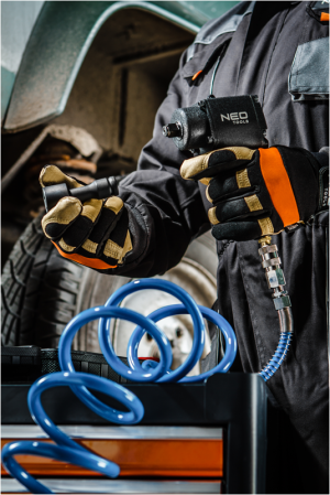 Klucz udarowy Neo KLUCZ UDAROWY PNEUMATYCZNY 1/2' 675N ZESTAW Z NASADKAMI (T N12-022) - T N12-022 2