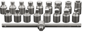 Neo Klucze do spustu oleju 3/8" 18 szt. (11-235) 2