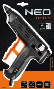 Pistolet do kleju Neo 17-082 z regulacją temperatury 80 W 2