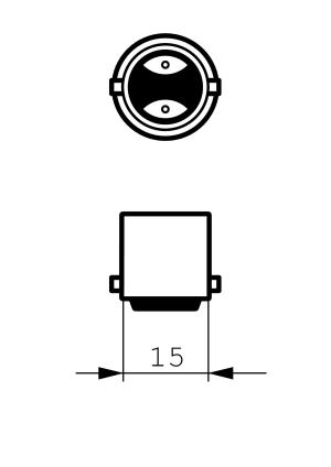 Philips Żarówka do maszyny do szycia APP 20W 230V B15D 3