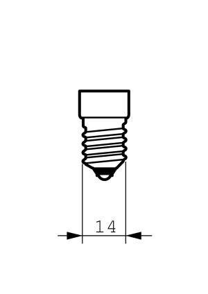 Philips Żarówka żarowa tubularna dekoracyjna Deco 7W 230-240V T17 E14 - 871150025008750 3