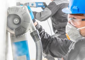 Bruzdownica Graphite Pro Bruzdownica z potrójną tarczą 2400W 150mm walizka (59GP300) 5 lat gwarancji 3