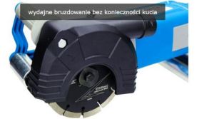 Bruzdownica Graphite Pro Bruzdownica z potrójną tarczą 2400W 150mm walizka (59GP300) 5 lat gwarancji 10
