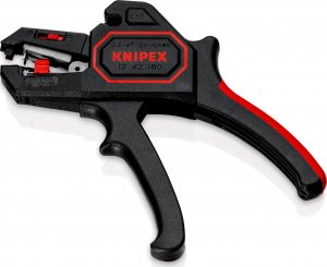 Knipex Szczypce samonastawne do ściągania izolacji 180mm (12 62 180) 2