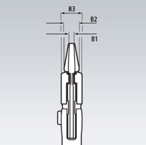 Knipex Szczypce nastawne i klucz w jednym narzędziu 250mm PCV (86 03 250) 2