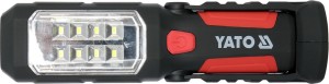 Yato Latarka diodowa warsztatowa 8+1 LED 2w1 magnetyczna 3xAA (YT-08513) 2