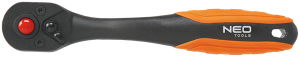 Neo Grzechotka standardowa odgięta 3/8" 200mm (08-513) 1