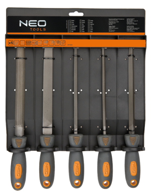 Neo Pilniki do metalu zestaw 5 szt. (37-610) 2