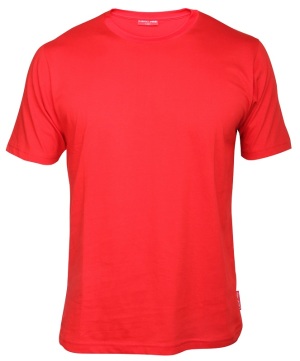 Lahti Pro Koszulka bawełniana T-shirt r. M czerwona - L4020102 1