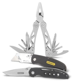 Stanley Zestaw MINI MULTI TOOL 12w1 dwa składane noże 71-029 1