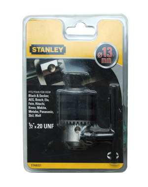 Stanley Uchwyt wiertarski kluczykowy 13mm z kluczykiem STA66321 1