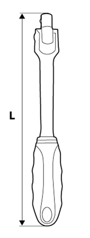 Neo Pokrętło uchylne 1/2" 250mm (08-559) 2