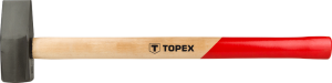 Topex Młotek kowalski rączka drewniana 6kg 800mm (02A516) 1