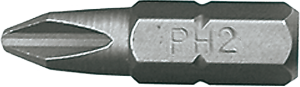 Topex Końcówki wkrętakowe PH2x25mm 10szt. - 39D314 1