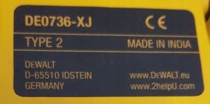 Dewalt DEWALT Akcesoria do laserów budowlanych (aluminiowy statyw trójnożny - przedział wysokości 107 do 173 cm) - DE0736-XJ 7