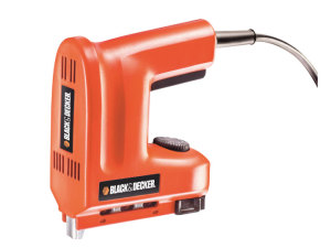 Black&Decker Zszywacz 1500W klamry 6-14mm gwoździe 14mm regulowana siła wbijania - KX418E 1