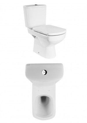 Zestaw kompaktowy WC KFA Zestaw kompaktowy WC Mero spłuczka + deska woloopadająca (1640-204-111) 1