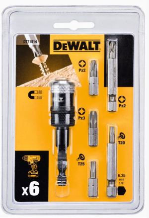 Dewalt Zestaw do zakrętarek udarowych 6szt. - DT71514 2