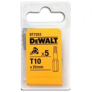 Dewalt Końcówki wkrętarskie do końcówek Torx 25mm T10 - DT7253 2