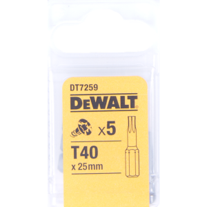 Dewalt Końcówki wkrętarskie do końcówek Torx 25mm T40 - DT7259 2
