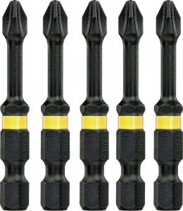 Dewalt Końcówki wkrętarskie udarowe Extreme Impact Torsion PH2x50mm 5szt. (DT7998T) 2