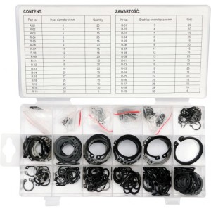 Yato Zestaw pierścieni Segera zewnętrznych 300szt. (YT-06880) 2