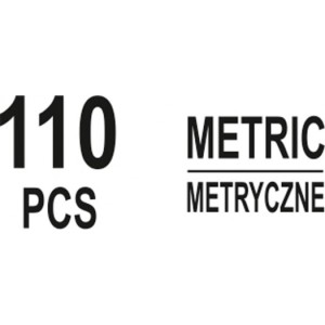 Yato Zestaw smarowniczek/kalamitek metrycznych 110szt. (YT-06888) 5