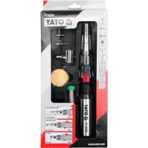 Yato Lutownica gazowa 3w1 z akcesoriami 30-125W (YT-36706) 3