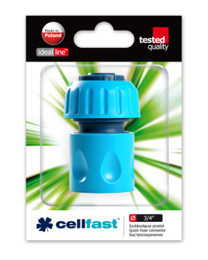 Cellfast Szybkozłącze przelot 3/4" 50-135 3