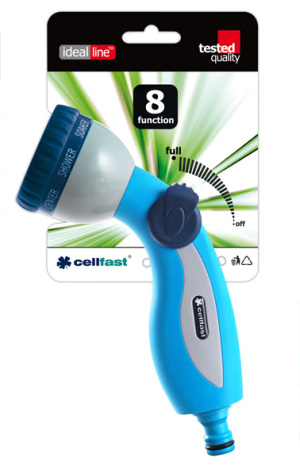 Cellfast Zraszacz pistoletowy 8-funkcyjny Mix (52-055) 2