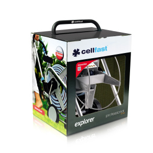 Cellfast Zestaw Explorer wózek, wąż 1/2" 50m + akcesoria (55-060) 4