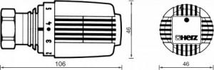 Herz Brugman głowica termostatyczna (1726099) 2