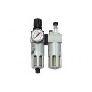 GAV Reduktor ciśnieniowy z filtrem i naolejaczem FRL-200 3/8" (66220) 1