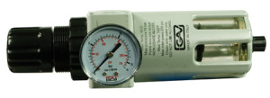 GAV Reduktor ciśnieniowy z filtrem z manometrem FR-200 3/8" (66219) 1
