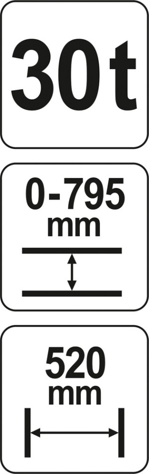 Yato Prasa hydrauliczna 30t - YT-55582 4