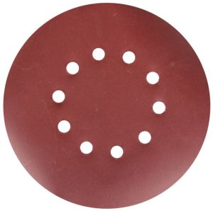 Tryton Krążki ścierne na rzep 10 otworów 225mm gran.80-240 do THZ600/THZ800 6szt. - EATHZ01 1