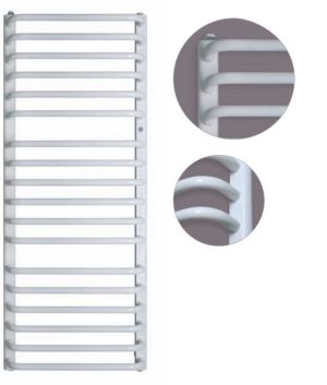 Grzejnik łazienkowy Instal-Projekt Bolero 50 cmx100 cmcm biały (BOL-50/100) 2