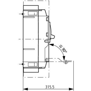 Eaton Rozłącznik mocy N3-400 3 bieguny - 266019 3