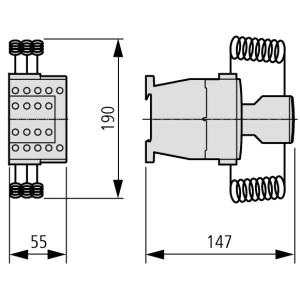 Eaton Stycznik do baterii kondensatorów DILK50-10 230/240V 50/60Hz - 294076 2