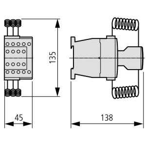 Eaton Stycznik do baterii kondensatorów DILK20-11 230/240V 50/60Hz - 294010 2