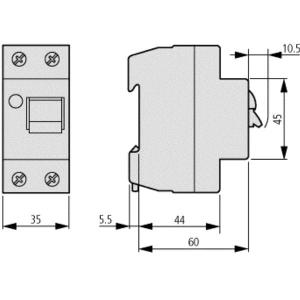 Eaton Wyłącznik różnicowoprądowy CFI6-25/2/003 2-biegunowy - 235753 2